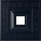 Ekena Millwork Eris Ceiling Medallion (Canopies up to 9 7/8"), 18"W x 18"H x 3 1/2"ID x 1 1/8"P, Midnight Dream CM18ERMDF - alternate 1